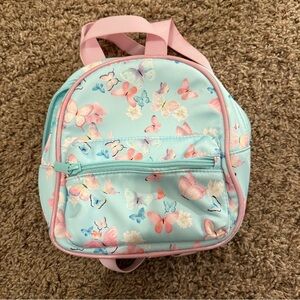 Butterfly Print Kids Backpack